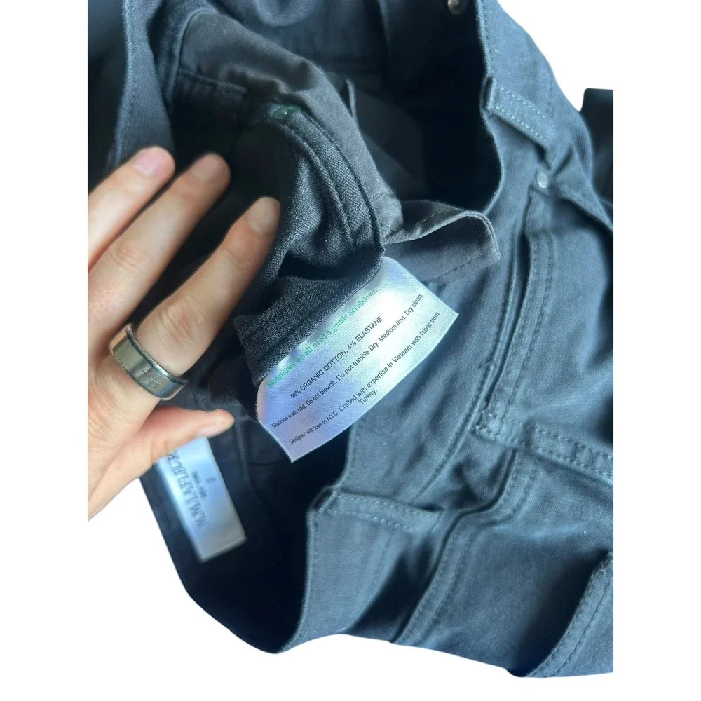 M.M.LaFleur The Milo Wide-Leg Jean Eco Better Than Denim Black Women's 2